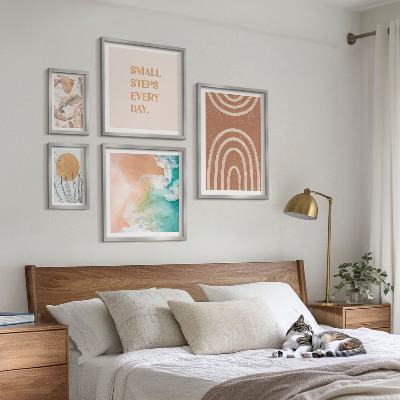 Modernes wandbilder-set Stilvolle Pflanzendekorationen
