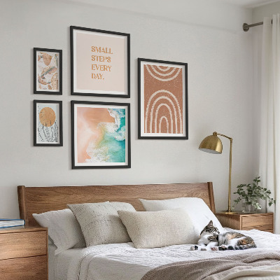 Modernes wandbilder-set Stilvolle Pflanzendekorationen