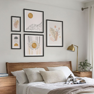 Bildergalerie-set für die wand Stilvolle minimalistische Pflanzen