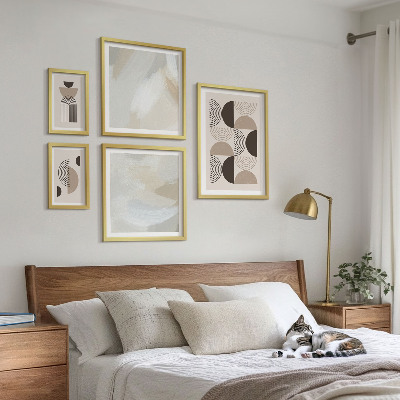 Bilderset fürs sofa Abstrakte Formen Geometrie