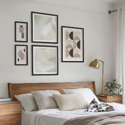 Bilderset fürs sofa Abstrakte Formen Geometrie