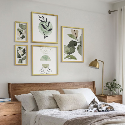 Bildergalerie-set für die wand Skandinavische Pflanzenmotive