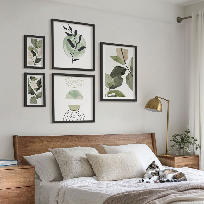 Bildergalerie-set für die wand Skandinavische Pflanzenmotive