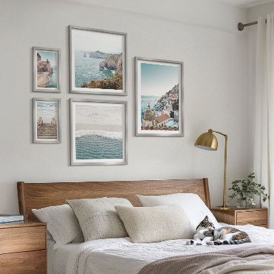 Bildergalerie-set für die wand Landschaften einer Küstenstadt