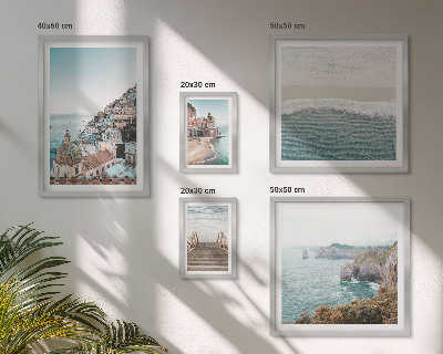 Bildergalerie-set für die wand Landschaften einer Küstenstadt