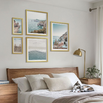 Bildergalerie-set für die wand Landschaften einer Küstenstadt
