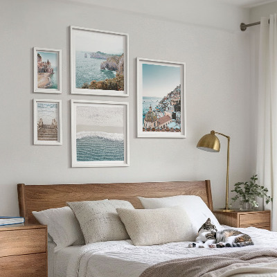 Bildergalerie-set für die wand Landschaften einer Küstenstadt
