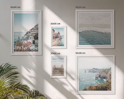 Bildergalerie-set für die wand Landschaften einer Küstenstadt