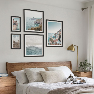 Bildergalerie-set für die wand Landschaften einer Küstenstadt