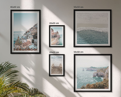 Bildergalerie-set für die wand Landschaften einer Küstenstadt