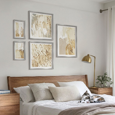 Bildergalerie-set für die wand Abstrakte moderne Texturen