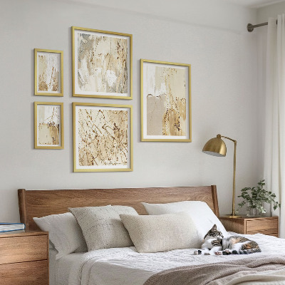 Bildergalerie-set für die wand Abstrakte moderne Texturen