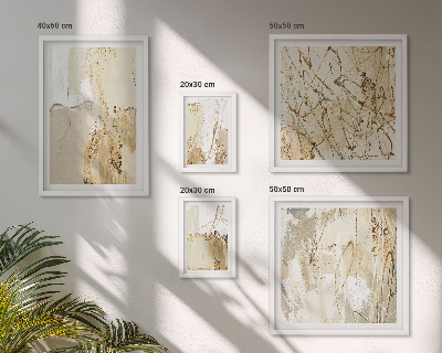 Bildergalerie-set für die wand Abstrakte moderne Texturen