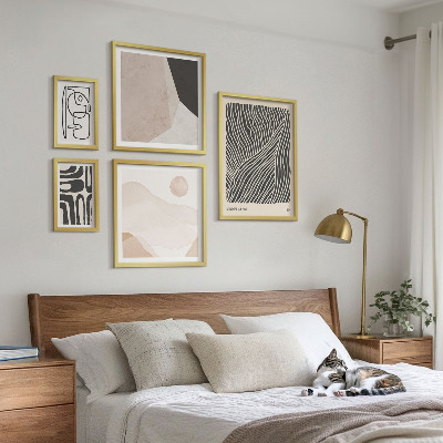 Bildergalerie-set für die wand Minimalistische Erdmuster abstrakt