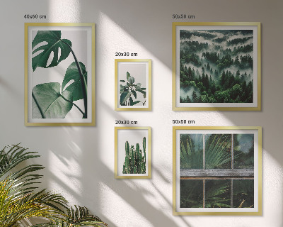Bildergalerie-set für die wand Pflanzeninspirationen aus den Tropen