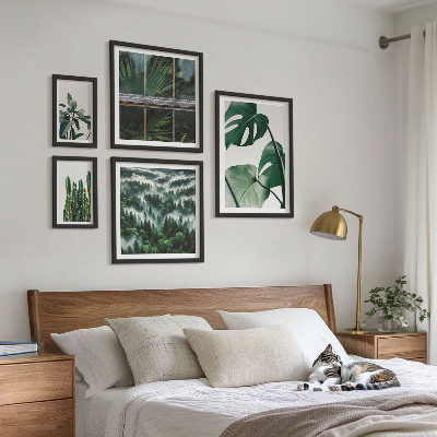 Bildergalerie-set für die wand Pflanzeninspirationen aus den Tropen