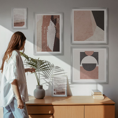 Bildergalerie-set für die wand Abstrakte Erdzusammensetzungen