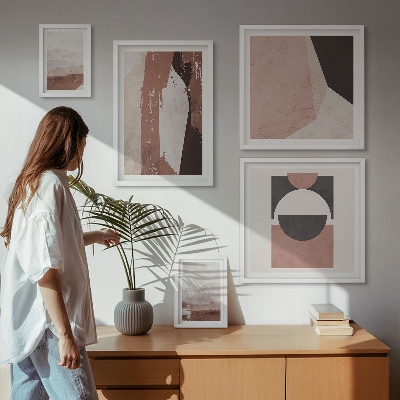 Bildergalerie-set für die wand Abstrakte Erdzusammensetzungen