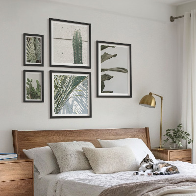 Bildergalerie-set für die wand Moderne Pflanzenakzente