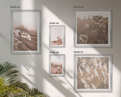 Bildergalerie-set für die wand Florale Motive von zarter Natur