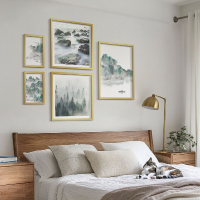 Bildergalerie-set für die wand Friedliche Landschaften mit Wasser
