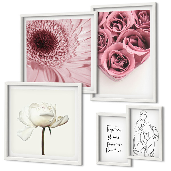 Bildergalerie-set für die wand Florale Boho-Inspirationen