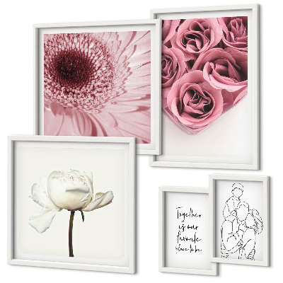 Bildergalerie-set für die wand Florale Boho-Inspirationen
