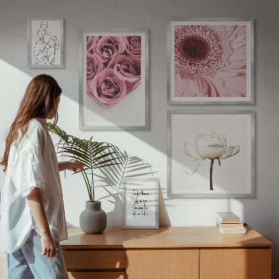 Bildergalerie-set für die wand Florale Boho-Inspirationen