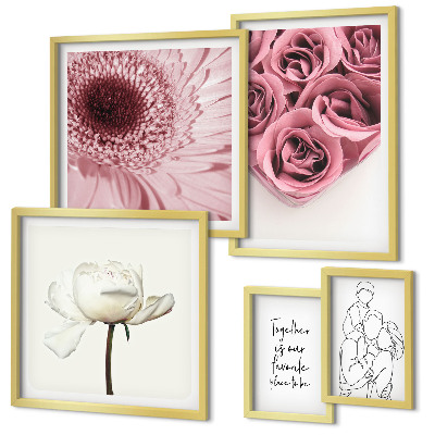 Bildergalerie-set für die wand Florale Boho-Inspirationen