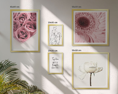 Bildergalerie-set für die wand Florale Boho-Inspirationen
