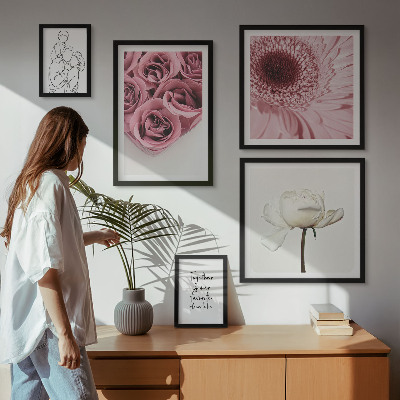 Bildergalerie-set für die wand Florale Boho-Inspirationen