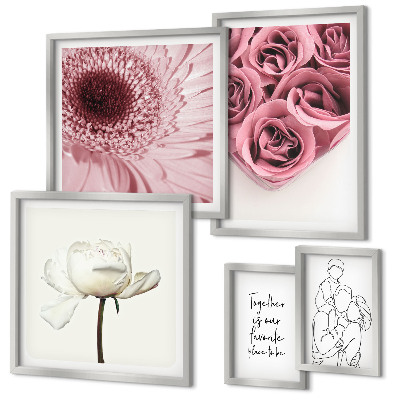 Bildergalerie-set für die wand Florale Boho-Inspirationen
