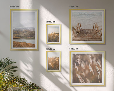 Bildergalerie-set für die wand Naturlandschaften des Seefeldes