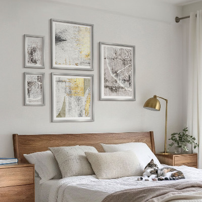 Modernes wandbilder-set Abstrakte neutrale Muster
