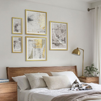 Modernes wandbilder-set Abstrakte neutrale Muster