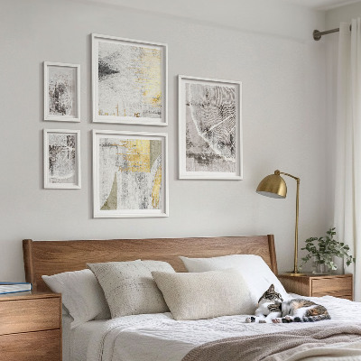 Modernes wandbilder-set Abstrakte neutrale Muster