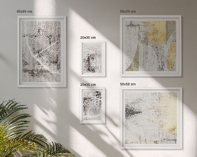Modernes wandbilder-set Abstrakte neutrale Muster