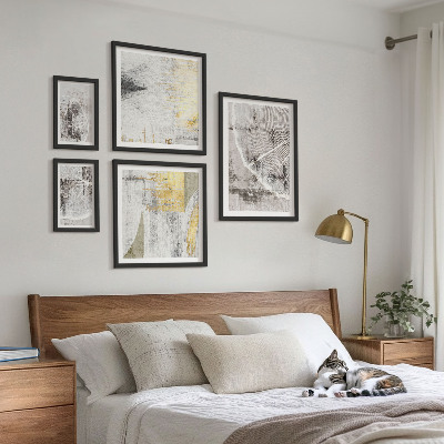 Modernes wandbilder-set Abstrakte neutrale Muster