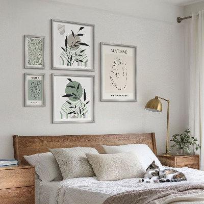 Bildergalerie-set für die wand Stilvolle Pflanzengrafiken