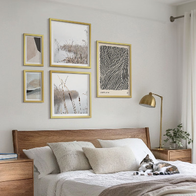 Bilderset fürs sofa Minimalistische Naturkunst