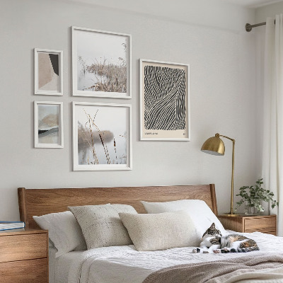 Bilderset fürs sofa Minimalistische Naturkunst