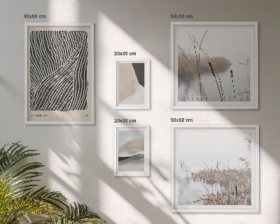 Bilderset fürs sofa Minimalistische Naturkunst