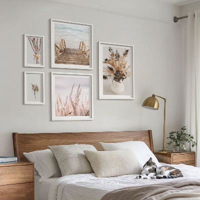 Bildergalerie-set für die wand Stilvolle Trockenpflanzen und Wasser