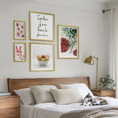 Bildergalerie-set für die wand Frucht- und Pflanzenzusammensetzungen