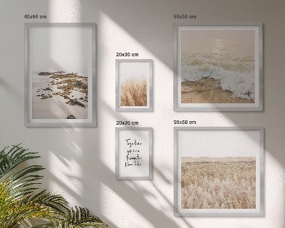 Bilderset fürs sofa Naturschönheiten – Strandlandschaften