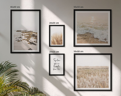 Bilderset fürs sofa Naturschönheiten – Strandlandschaften