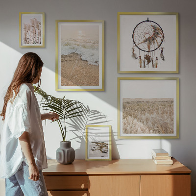 Bildergalerie-set für die wand Natürliche Strandlandschaften
