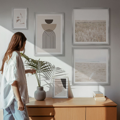 Bildergalerie-set für die wand Stilvolle abstrakte Landschaften