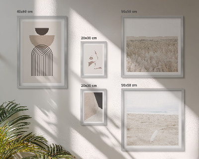 Bildergalerie-set für die wand Stilvolle abstrakte Landschaften