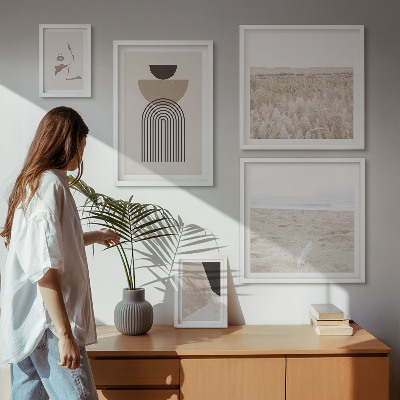 Bildergalerie-set für die wand Stilvolle abstrakte Landschaften
